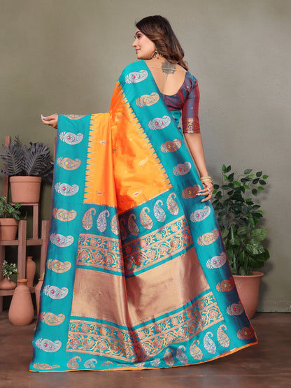 Pure Soft Banarasi Silk Saree