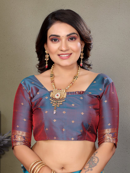 Pure Soft Banarasi Silk Saree