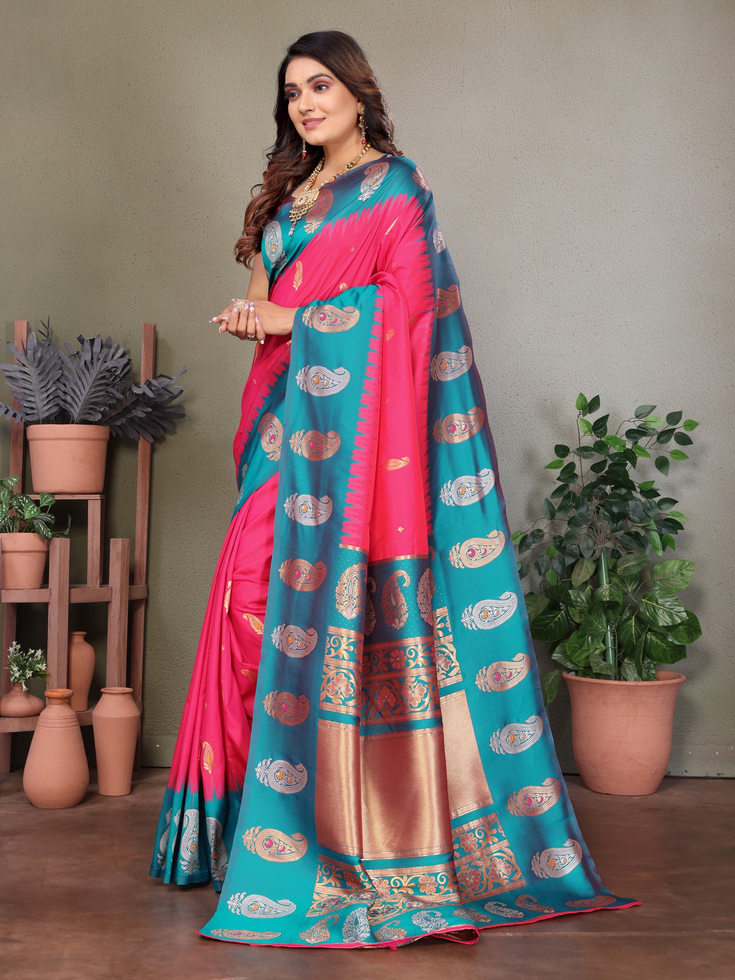 Pure Soft Banarasi Silk Saree