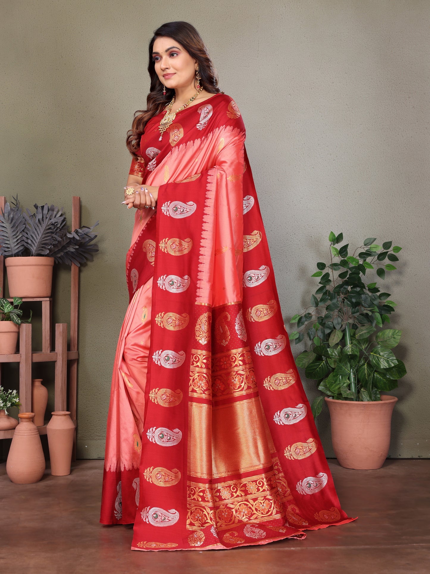 Pure Soft Banarasi Silk Saree