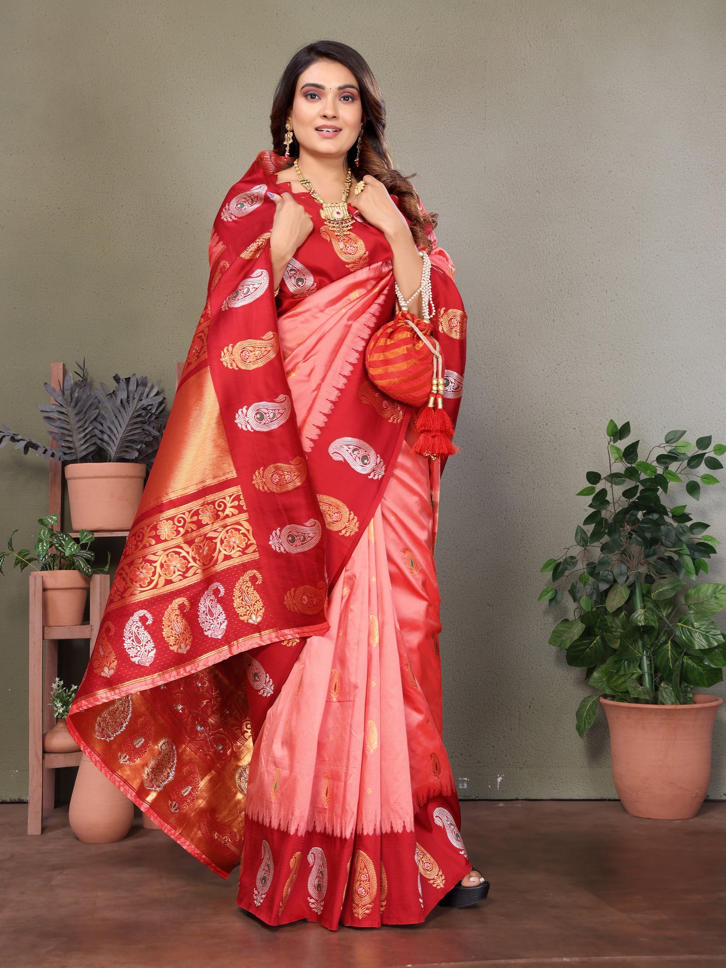 Pure Soft Banarasi Silk Saree