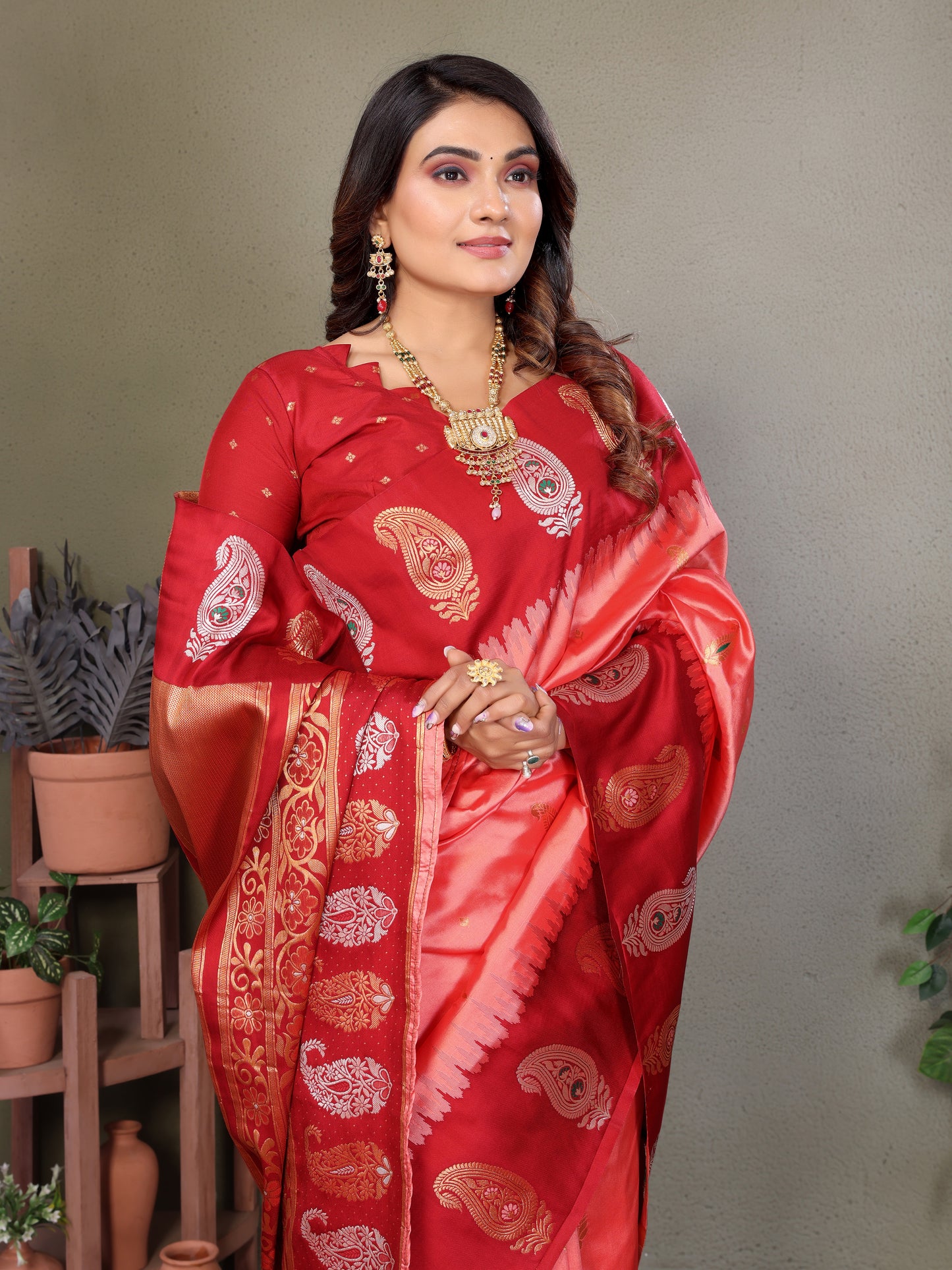 Pure Soft Banarasi Silk Saree