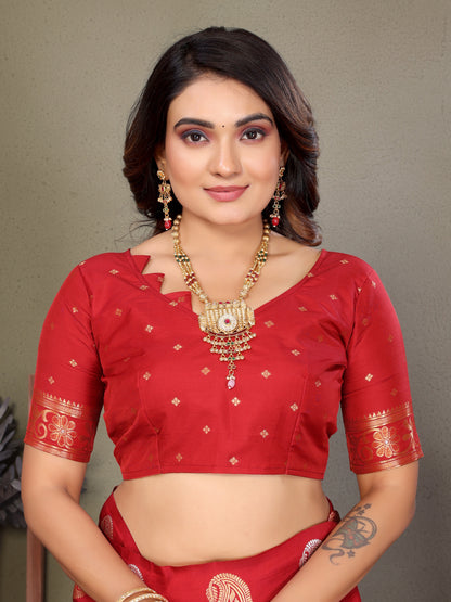 Pure Soft Banarasi Silk Saree