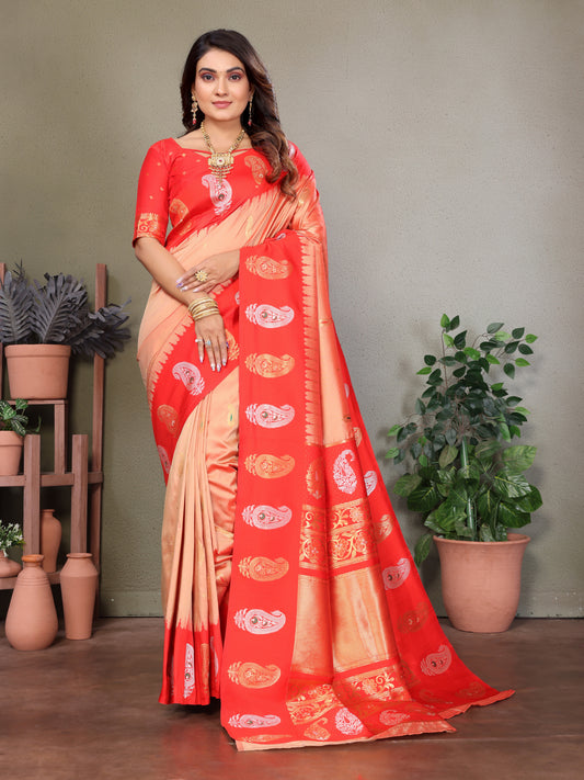 Pure Soft Banarasi Silk Saree