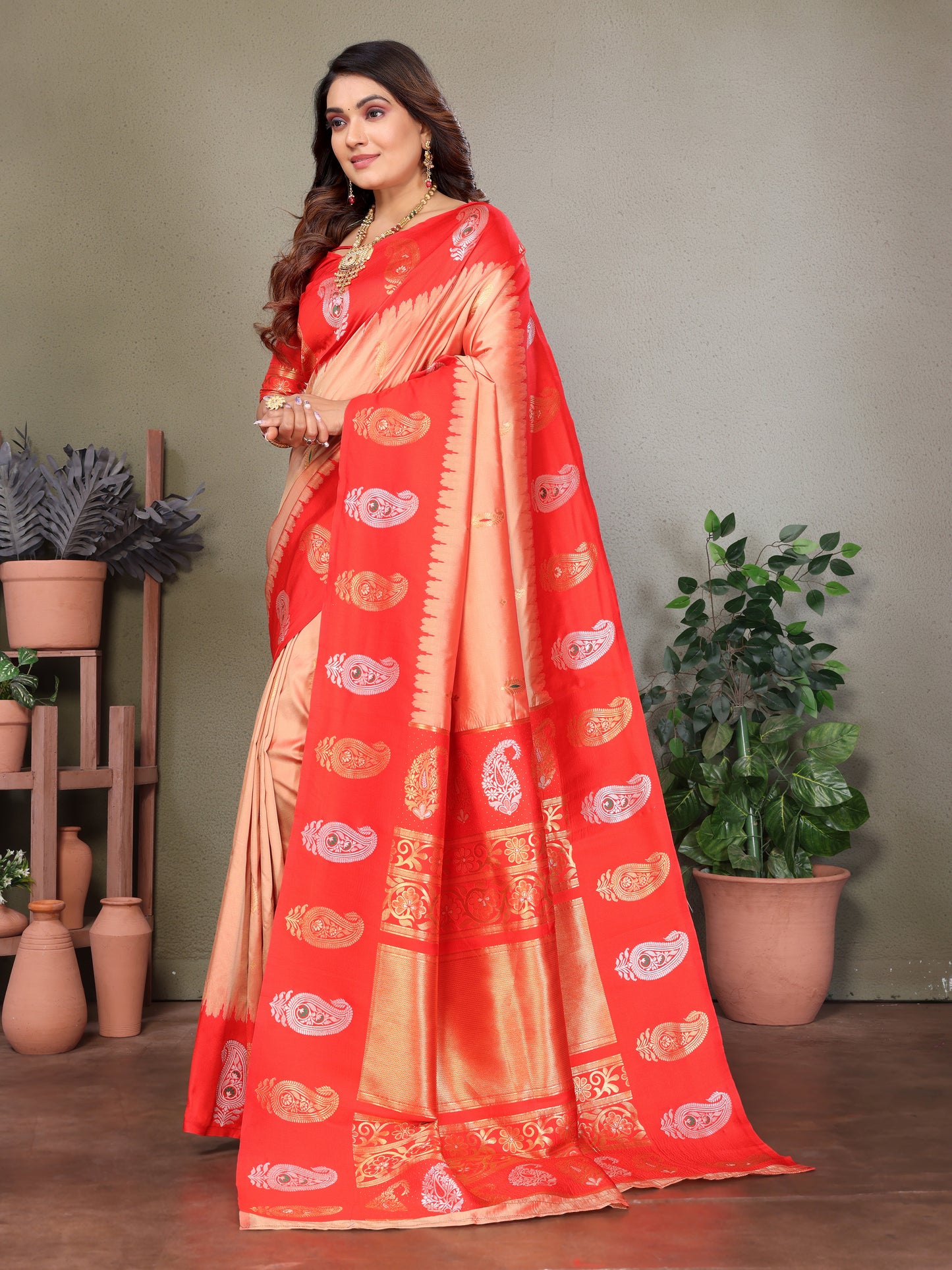 Pure Soft Banarasi Silk Saree