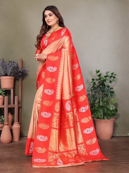 Pure Soft Banarasi Silk Saree