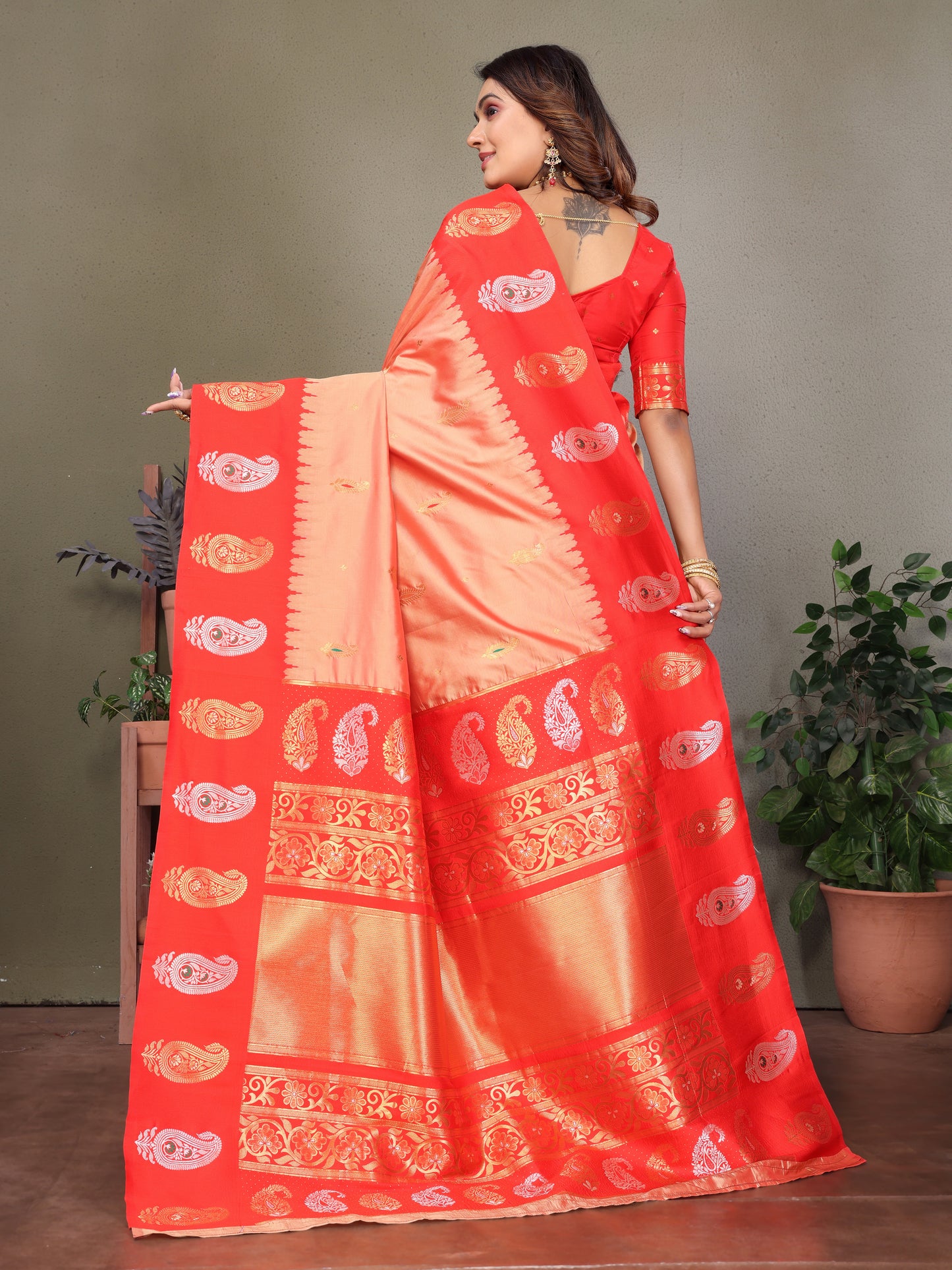 Pure Soft Banarasi Silk Saree