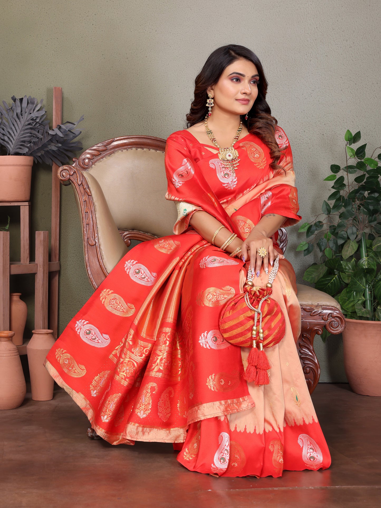 Pure Soft Banarasi Silk Saree