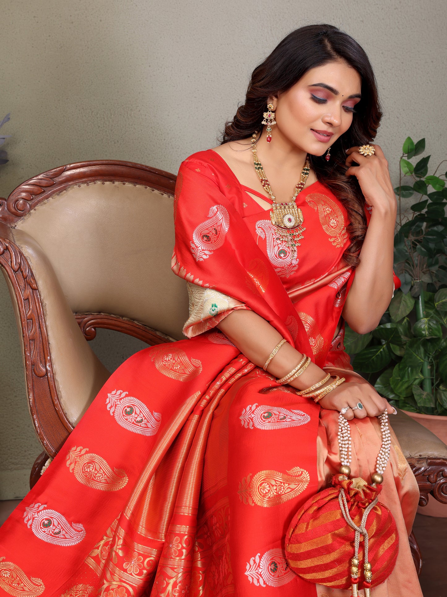 Pure Soft Banarasi Silk Saree
