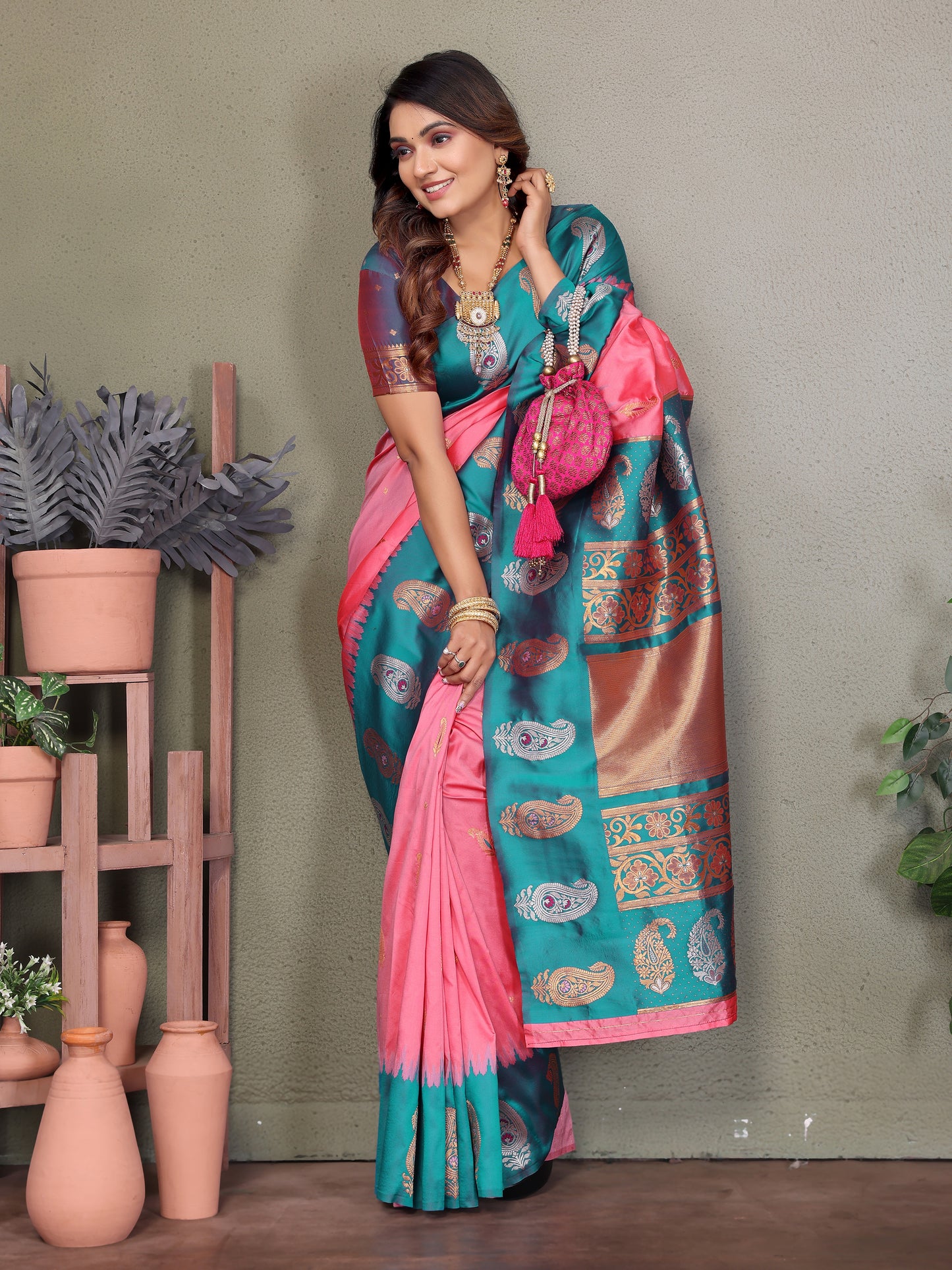 Pure Soft Banarasi Silk Saree
