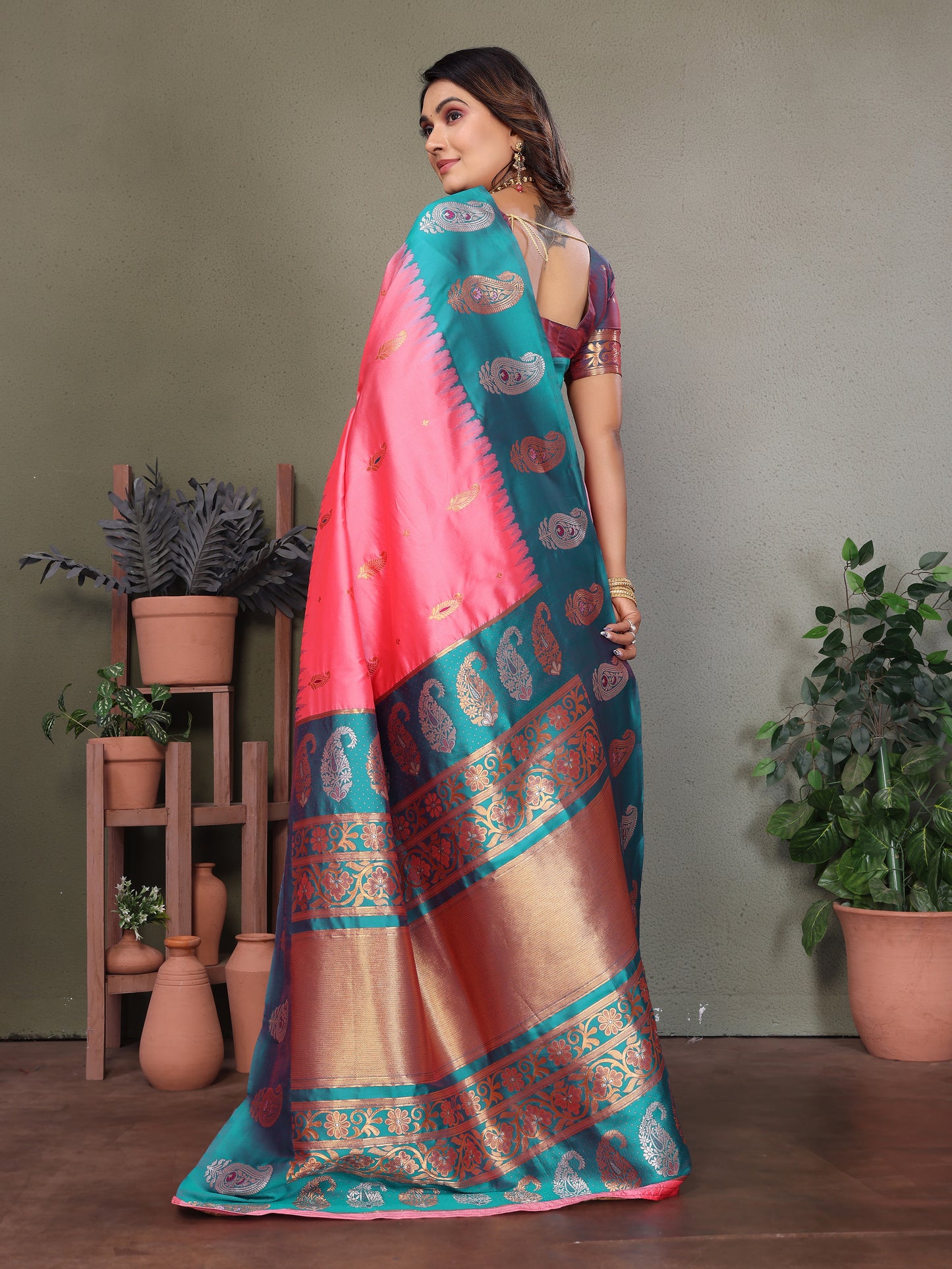 Pure Soft Banarasi Silk Saree