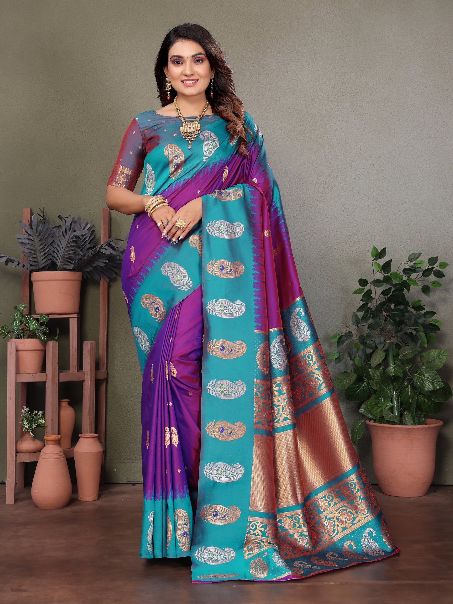 Pure Soft Banarasi Silk Saree