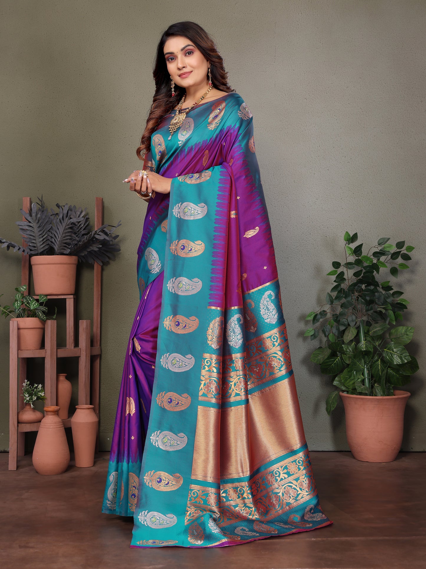 Pure Soft Banarasi Silk Saree
