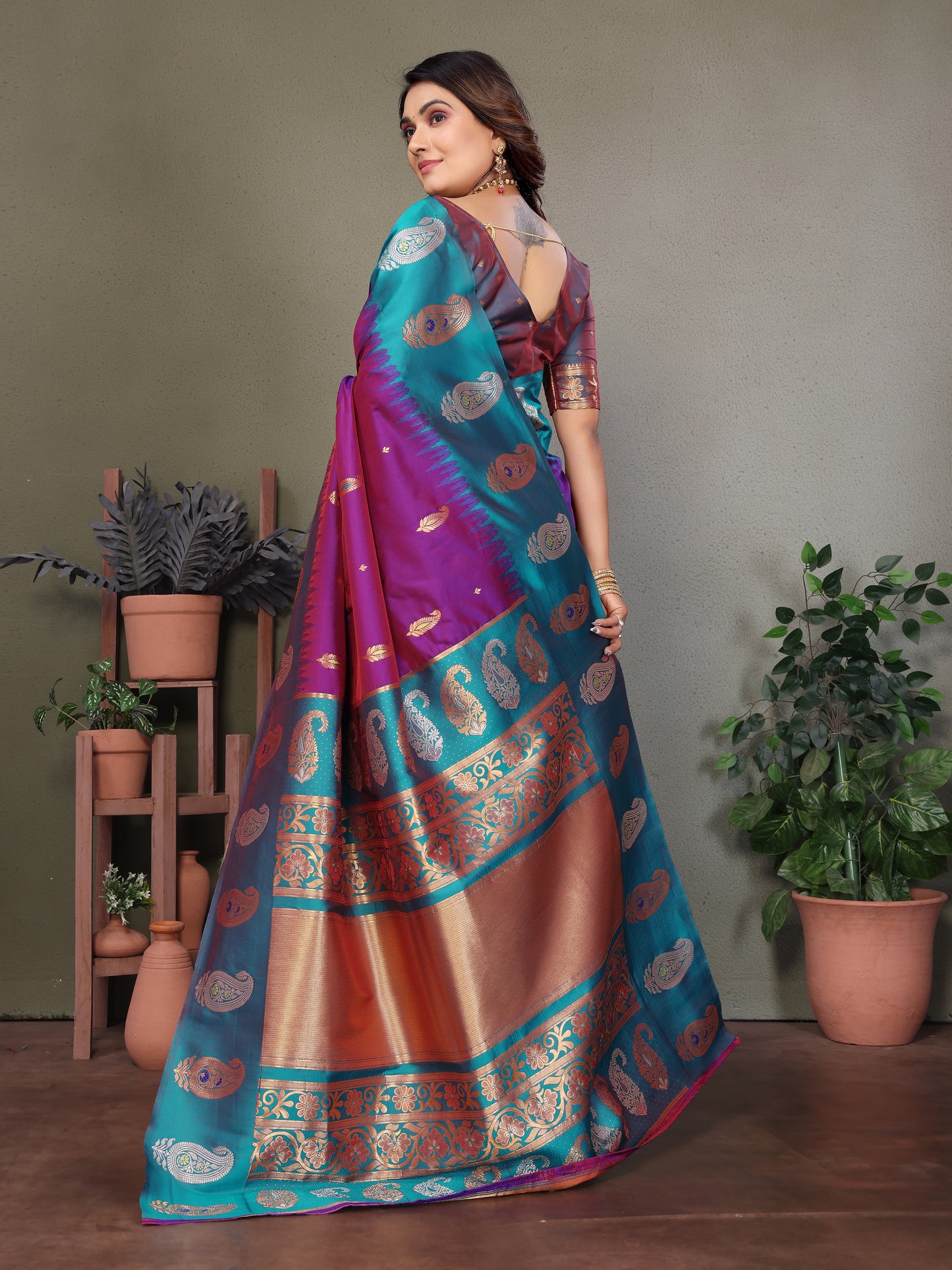 Pure Soft Banarasi Silk Saree