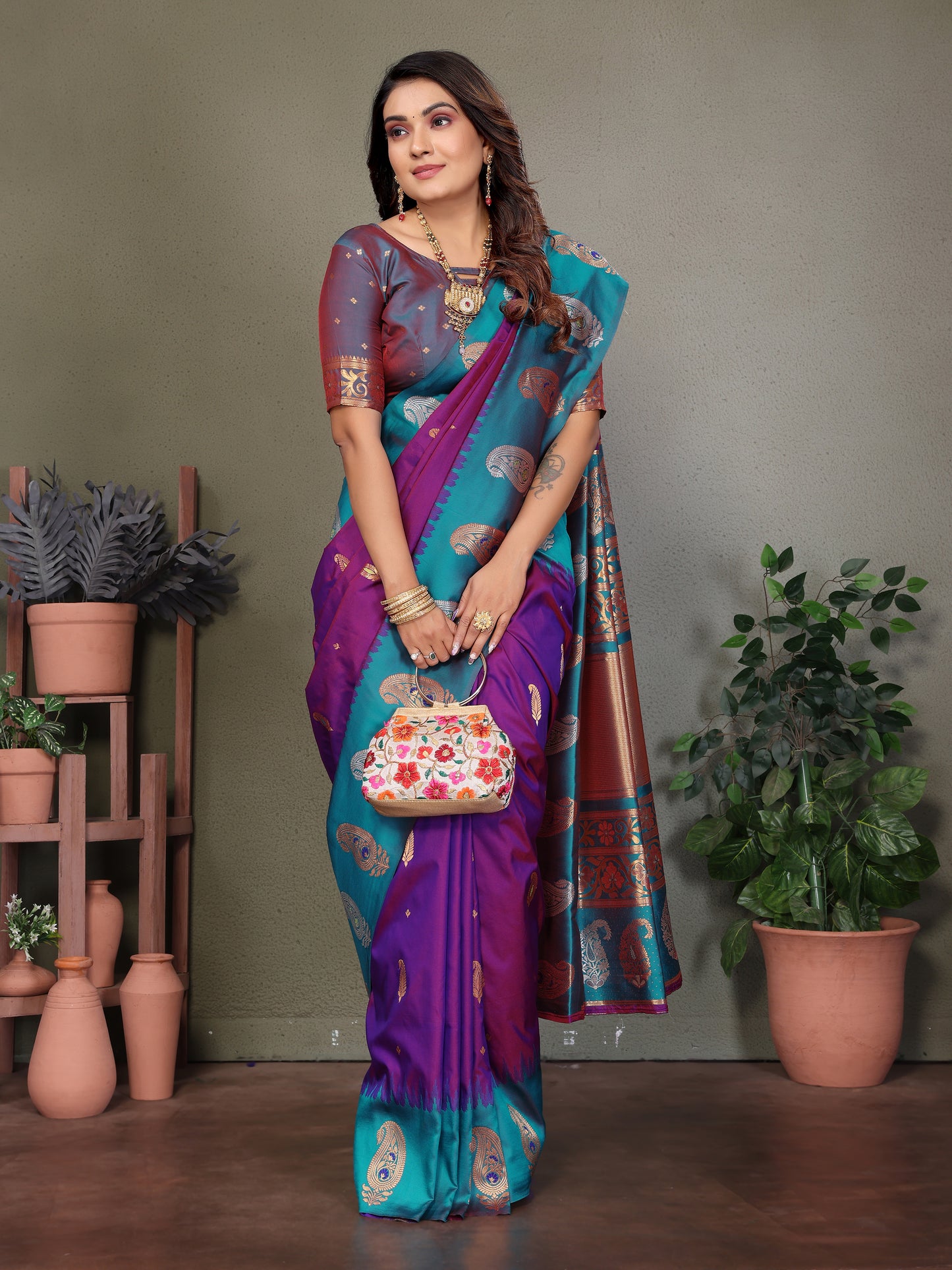Pure Soft Banarasi Silk Saree