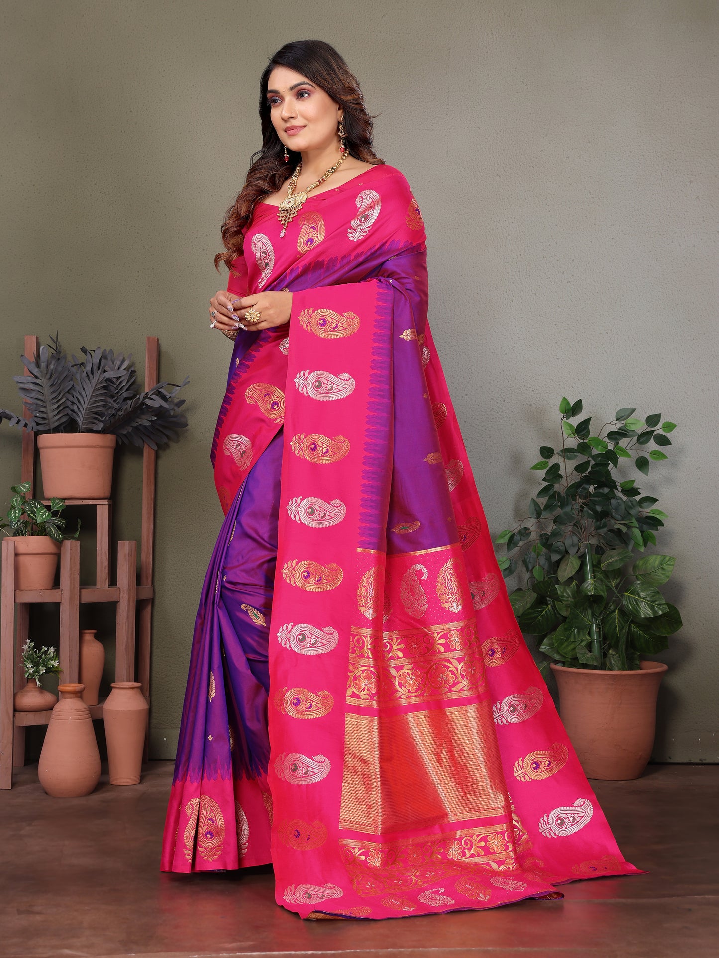 Pure Soft Banarasi Silk Saree