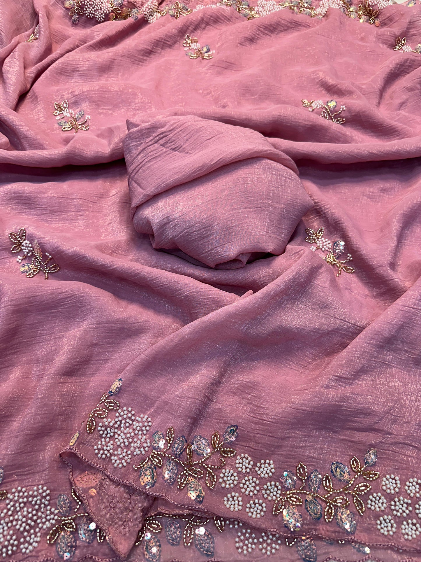 Most Beautiful Seqwance Saree Collection😍😍😍