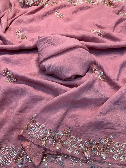 Most Beautiful Seqwance Saree Collection😍😍😍