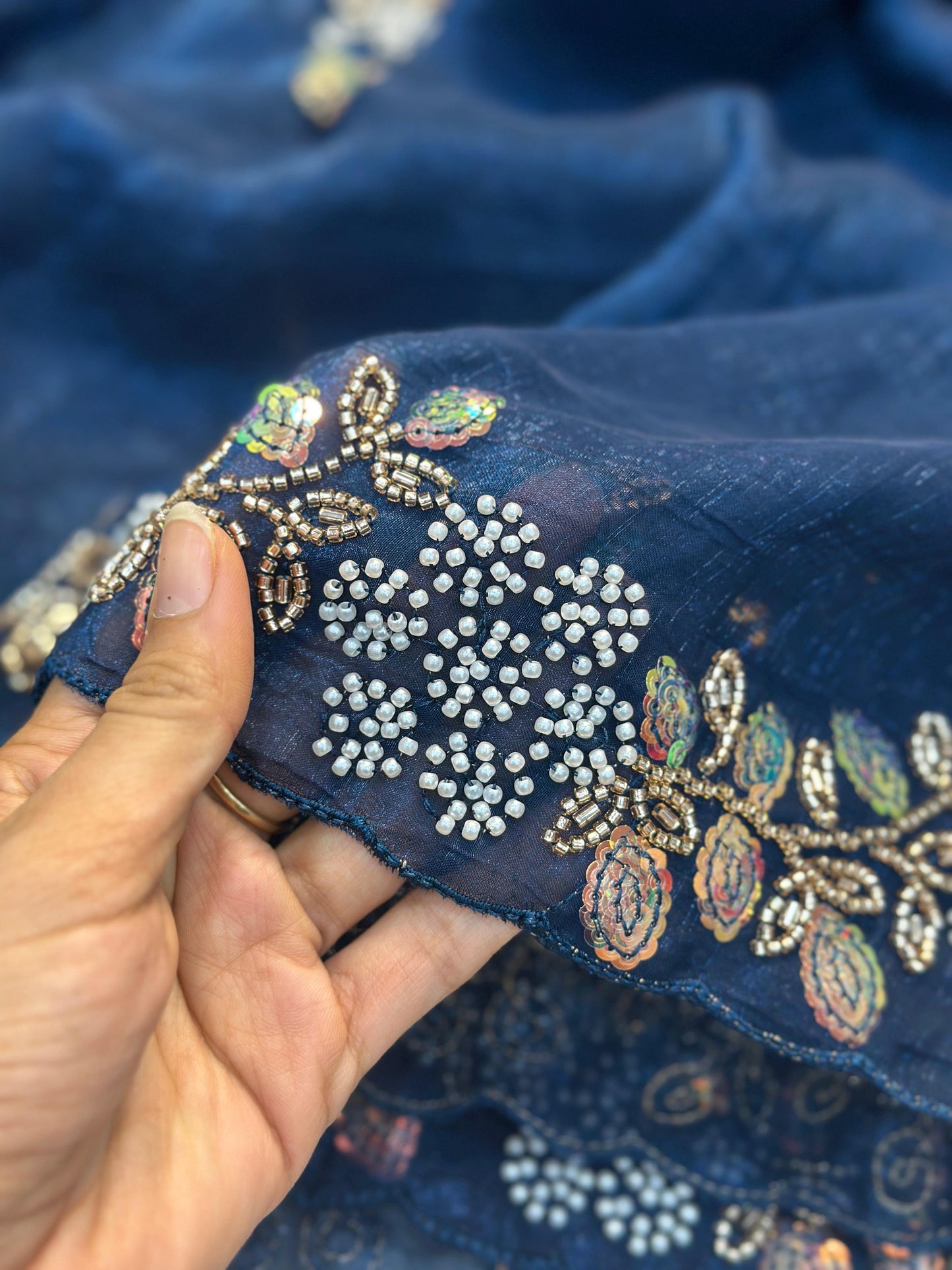 Most Beautiful Seqwance Saree Collection😍😍😍