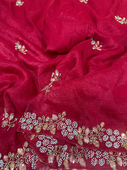 Most Beautiful Seqwance Saree Collection😍😍😍