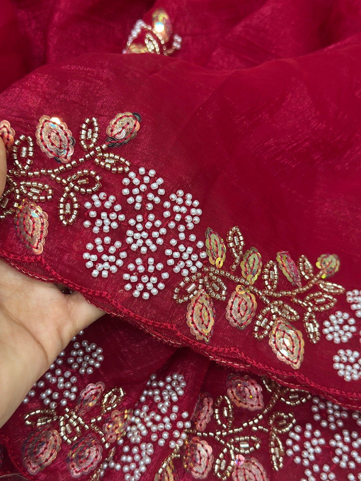 Most Beautiful Seqwance Saree Collection😍😍😍