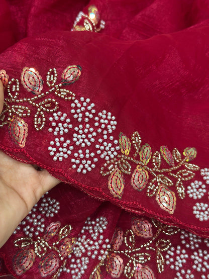 Most Beautiful Seqwance Saree Collection😍😍😍