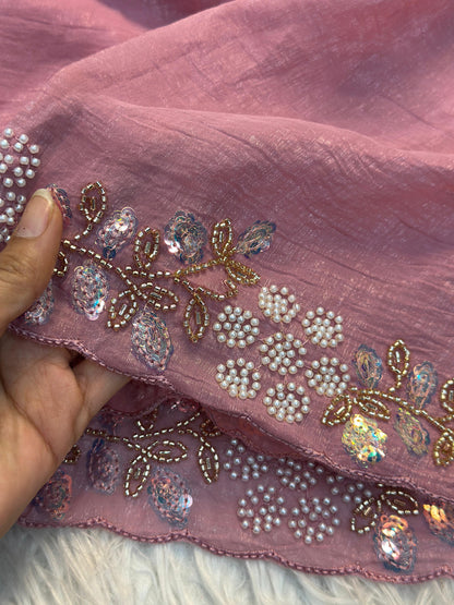 Most Beautiful Seqwance Saree Collection😍😍😍