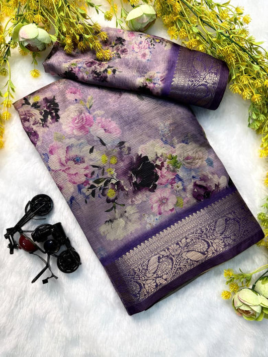 CRISPY SILK SAREE