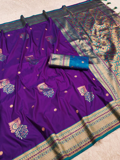 Soft Pethani silk saree