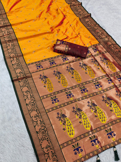 Soft Pethani silk saree