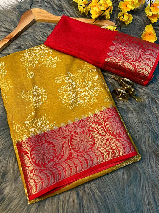 soft dola silk saree