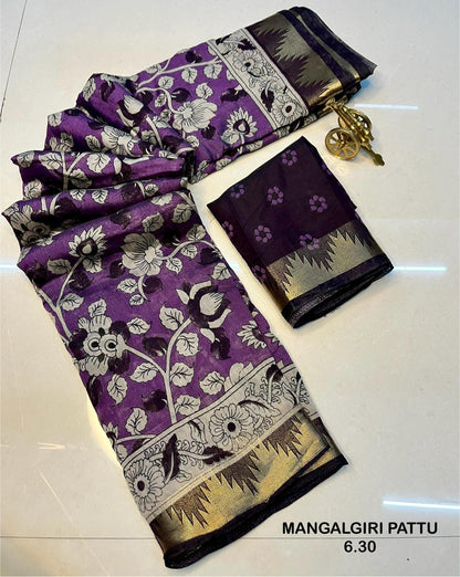 Mangalagiri silk saree