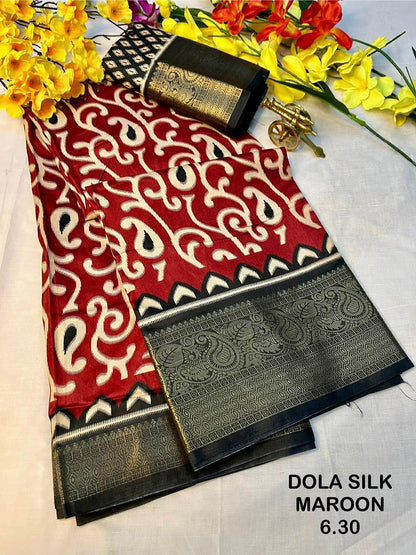 Soft Dola Silk Saree