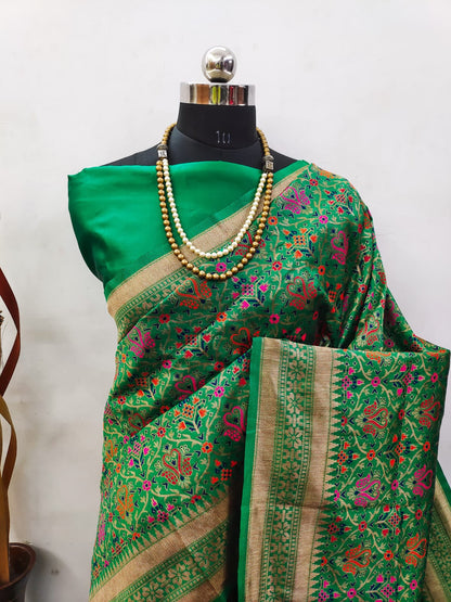 Havy Banarasi Patola Silk Saree