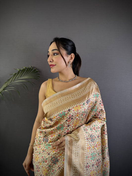 Havy Banarasi Patola Silk Saree