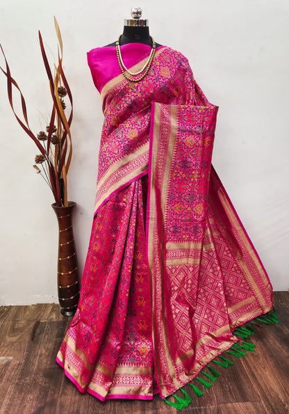 Havy Banarasi Patola Silk Saree