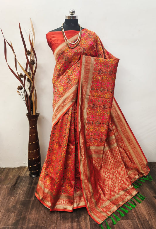 Havy Banarasi Patola Silk Saree
