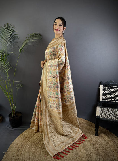 Havy Banarasi Patola Silk Saree