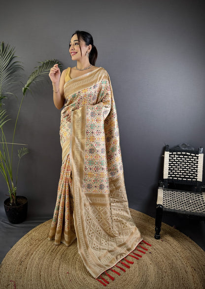 Havy Banarasi Patola Silk Saree