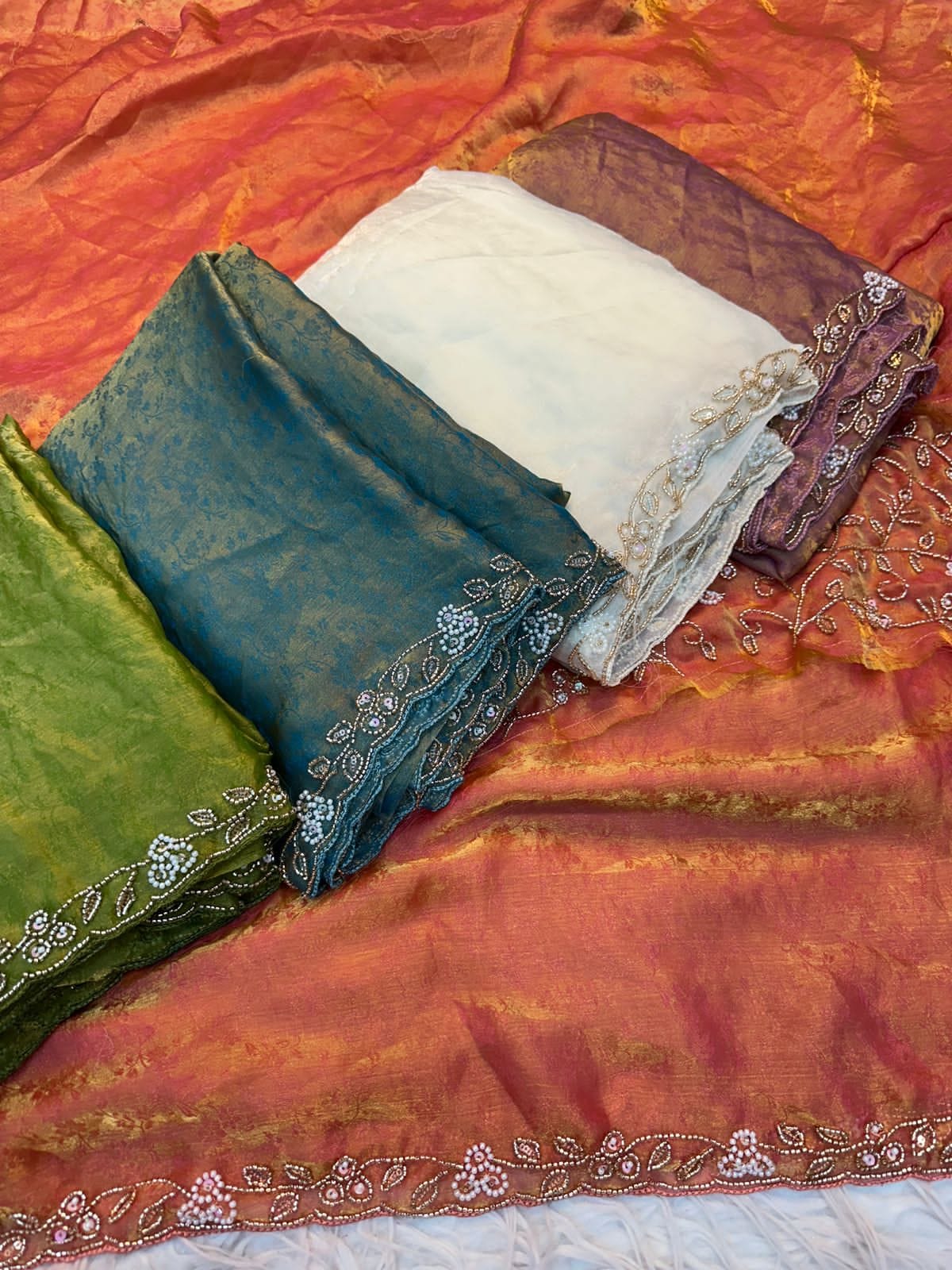 Fancy Space Silk Self Jequard Weaving