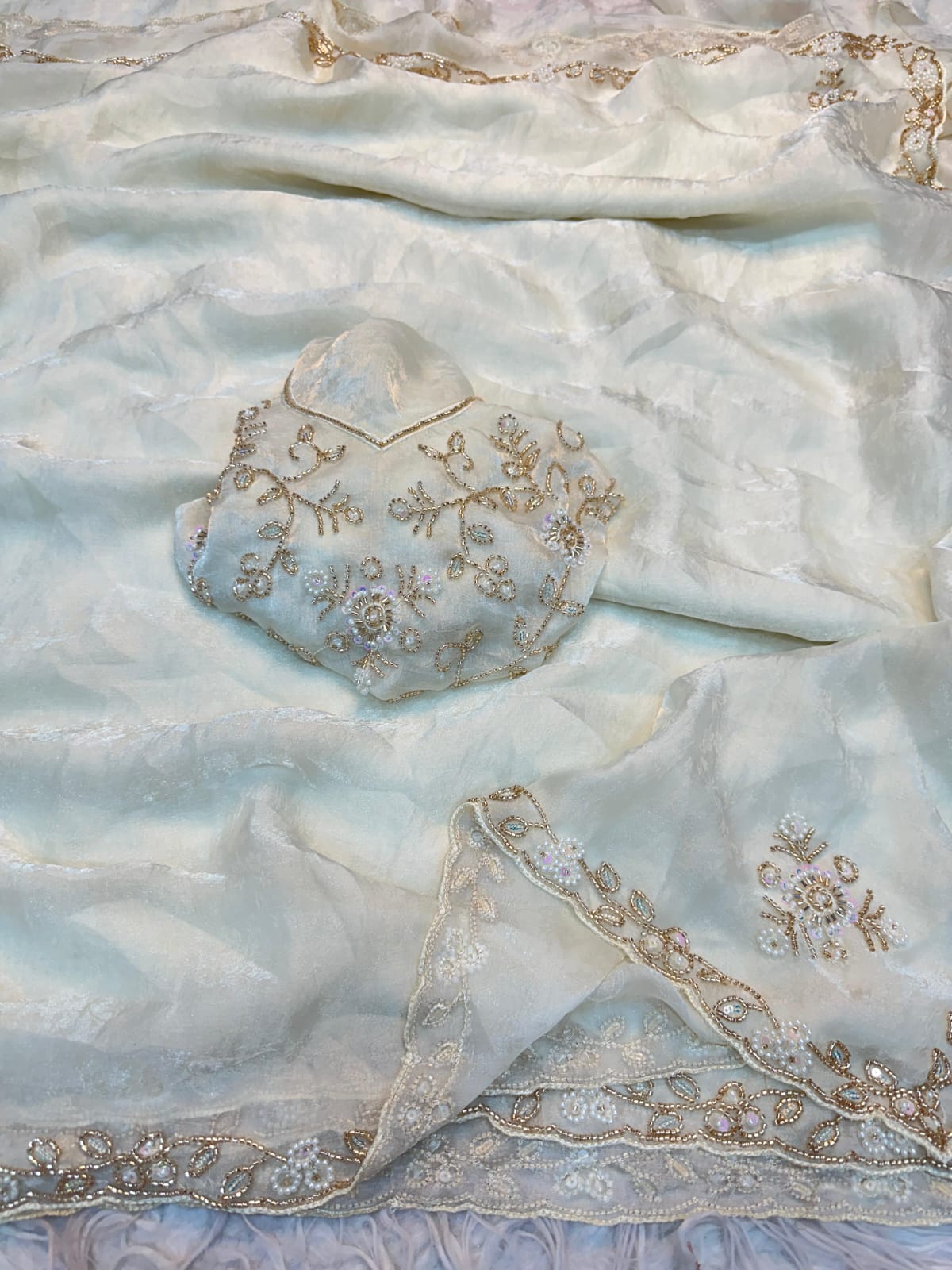 Fancy Space Silk Self Jequard Weaving