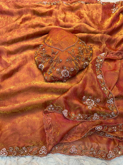Fancy Space Silk Self Jequard Weaving