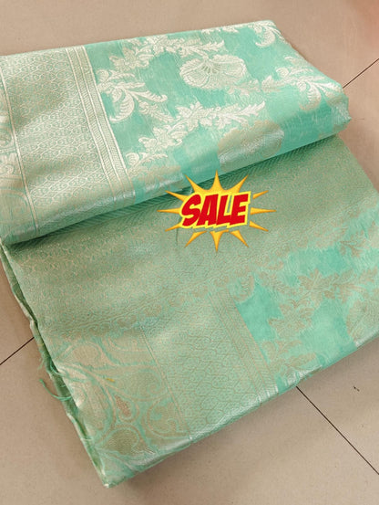 Pure Span Cotton Weaving sarees