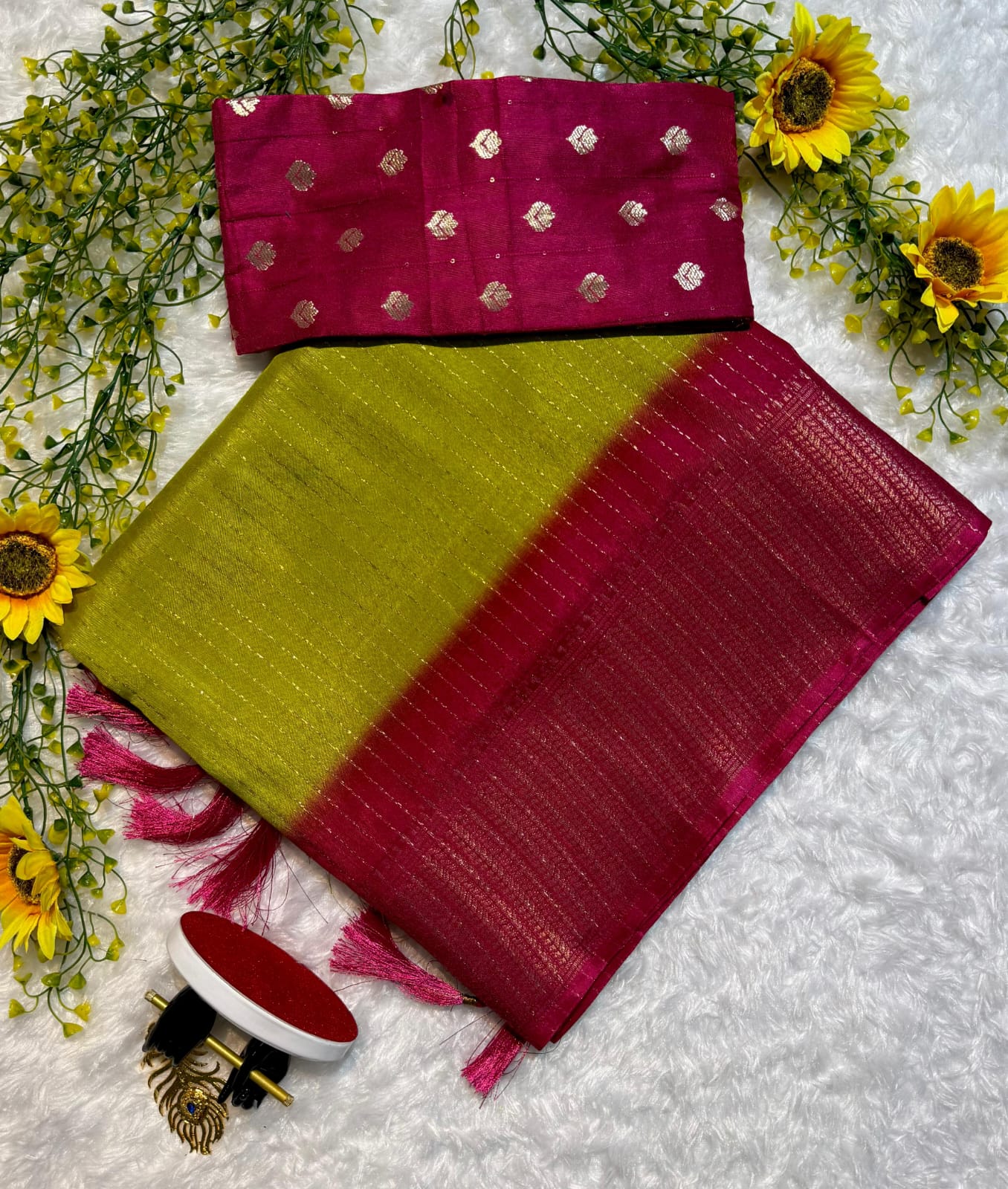Semi Dola Saree