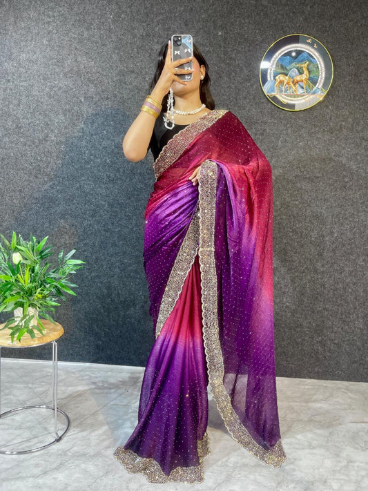 Shaded crush Space Silk