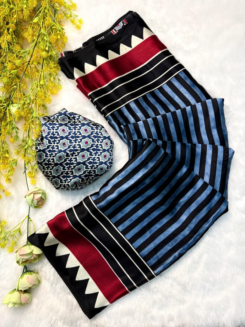 pure CREAP gajji Silk saree