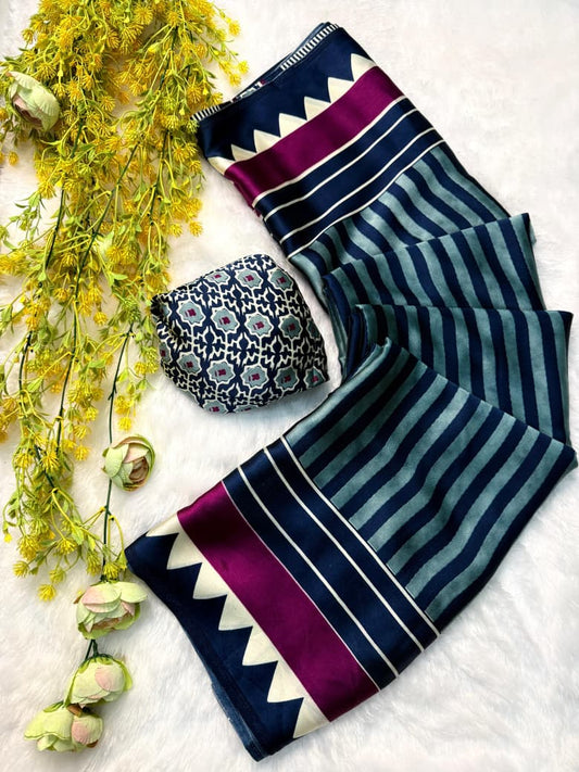 pure CREAP gajji Silk saree