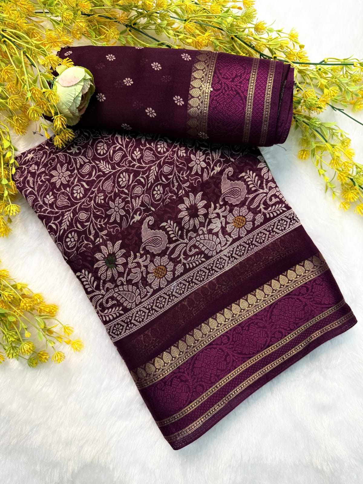 Soft cotton silk sarees