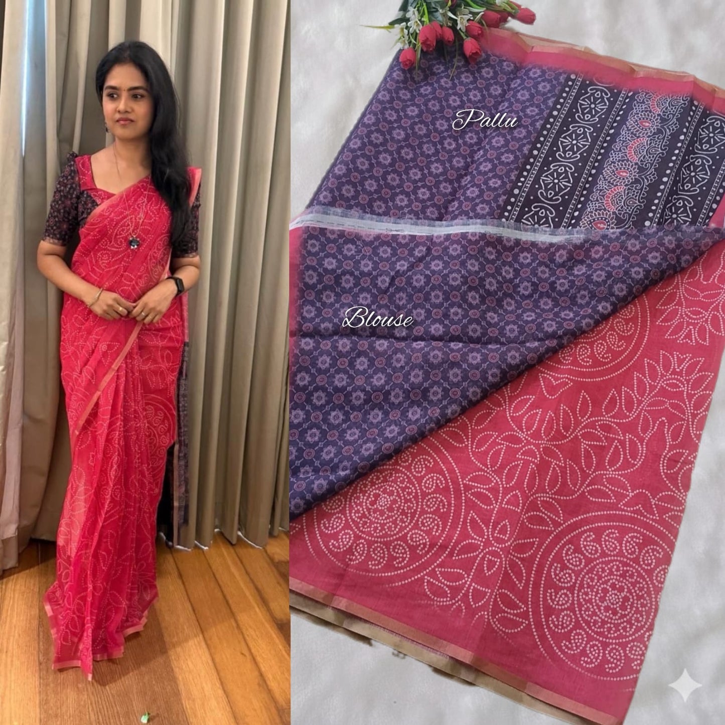 Pure Soft Linen Cotton digital print