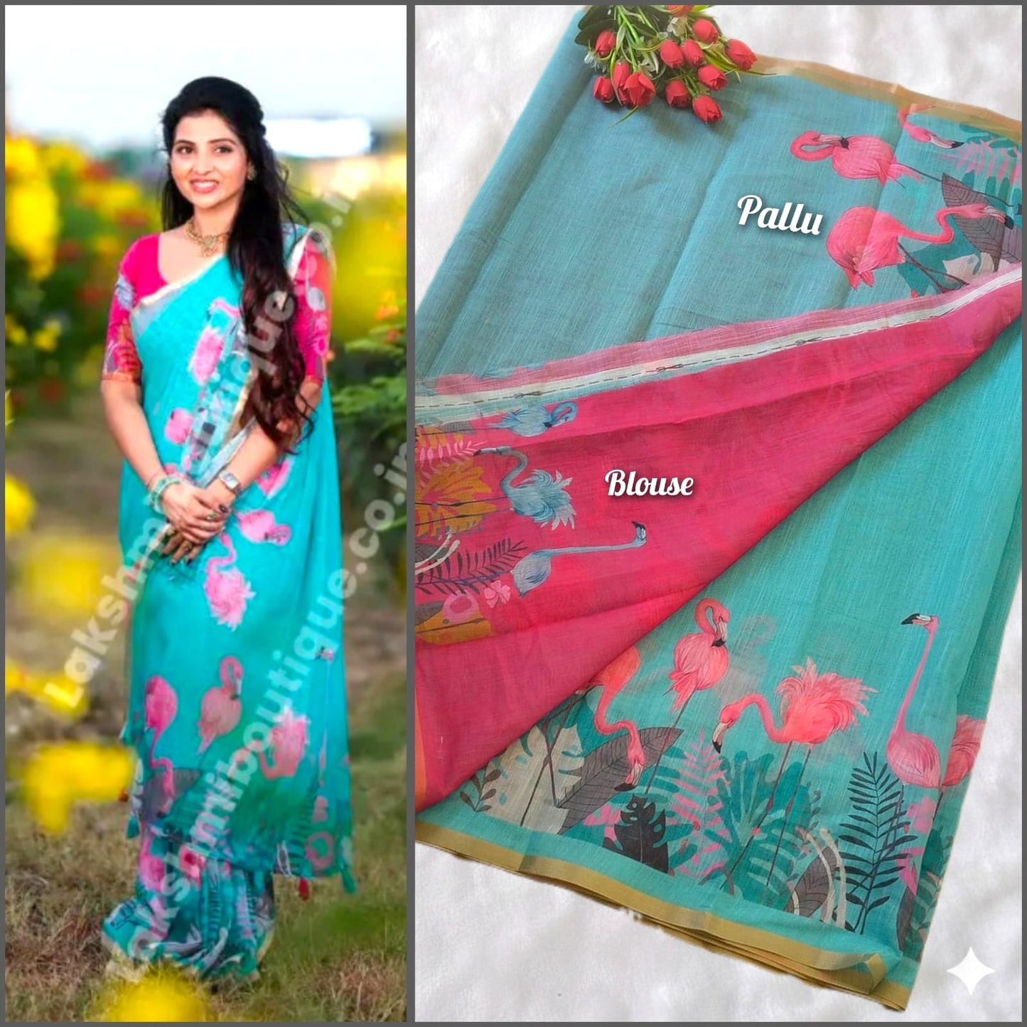 Pure Soft Linen Cotton digital print
